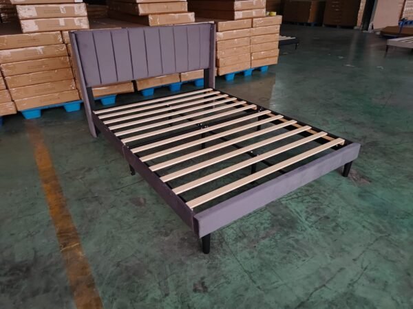 2903 BEAUTIFUL DARK GREY VELVET