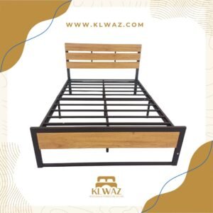 EEE BEAUTIFUL WOOD AND METAL FRAME