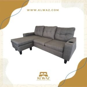 SECTIONAL COUCH WITH OTTOMAN