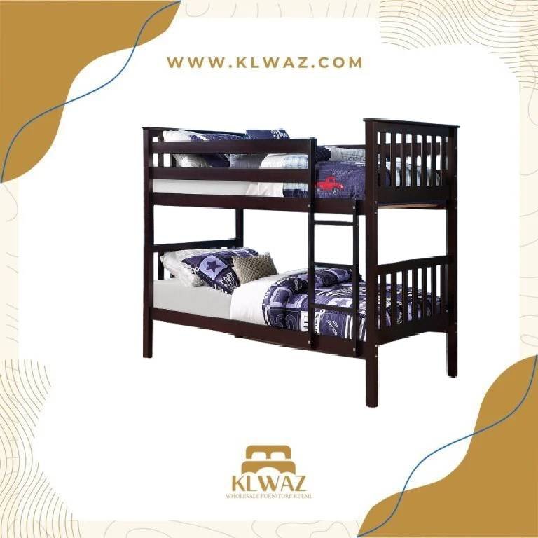 B-101 WOODEN BUNK BED